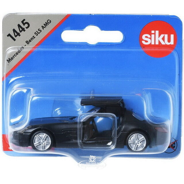 Модель машинки Mercedes SLS AMG купе 1:55, 8 см SIKU