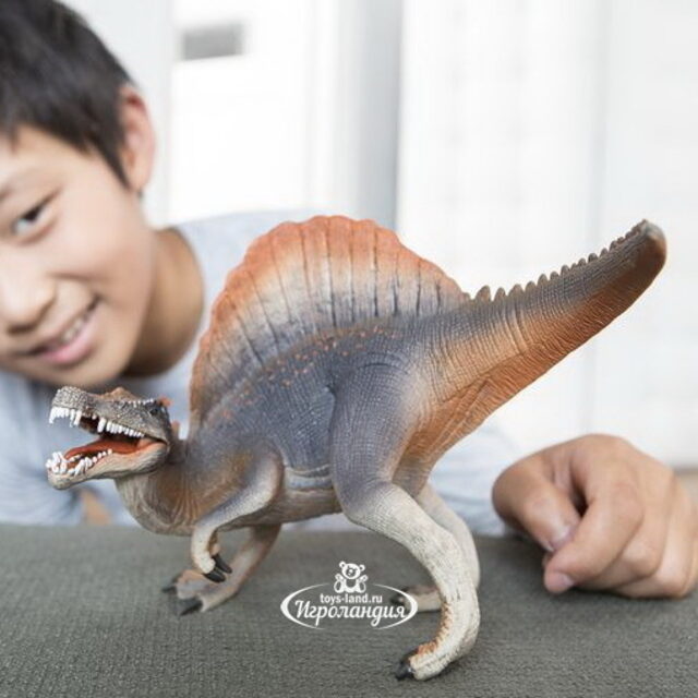 Фигурка Динозавр Спинозавр 18.5 см с подвижной нижней челюстью Schleich (Шляйх)