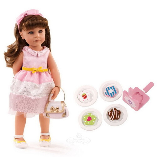 Кукла Ханна именинница 50 см с набором для создания десертов Gotz