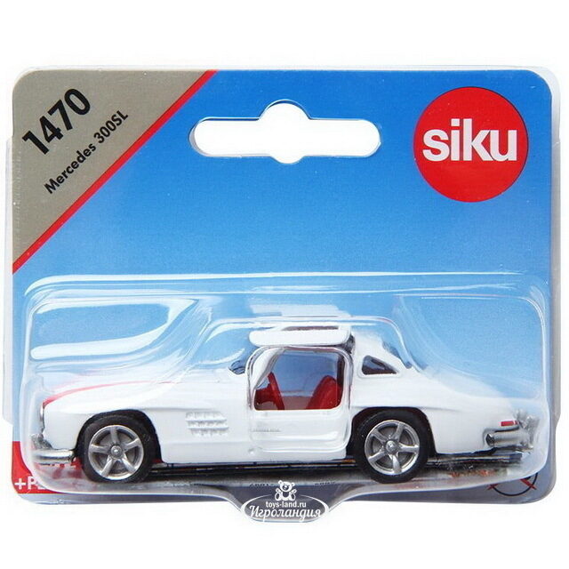 Модель машинки Mercedes-Benz 300 SL 1:55, 8 см SIKU