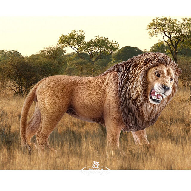 Фигурка Лев рычащий 11 см Schleich