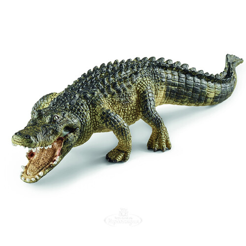 Фигурка Аллигатор 19 см с подвижной нижней челюстью Schleich