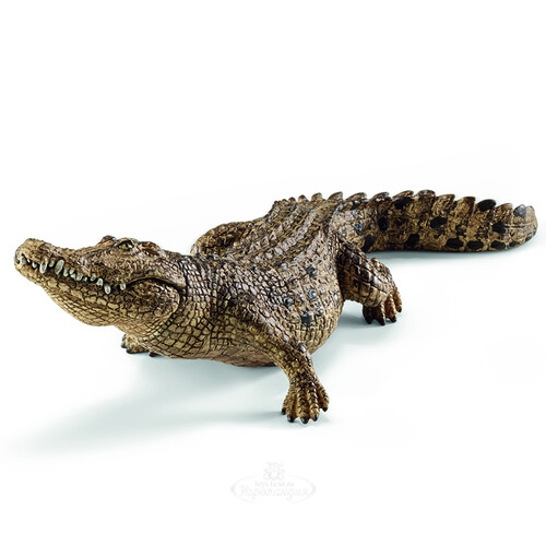 Фигурка Крокодил 18 см с подвижной нижней челюстью Schleich