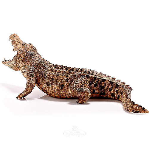 Фигурка Крокодил 18 см с подвижной нижней челюстью Schleich