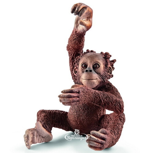 Фигурка Орангутан - детеныш 6 см Schleich