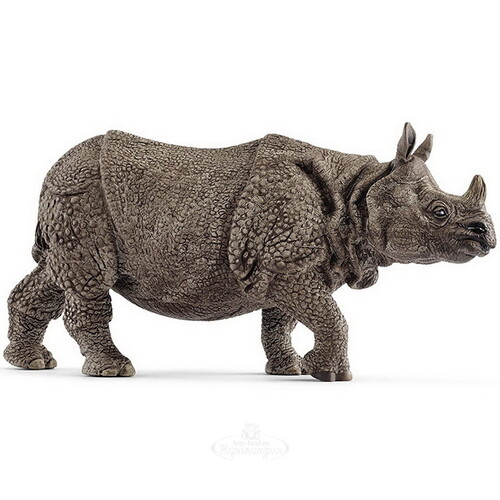 Фигурка Индийский носорог 14 см Schleich