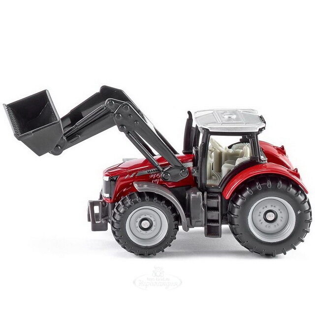 Трактор Massey Ferguson с фронтальным погрузчиком 1:87 SIKU