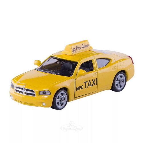 Нью-Йоркское такси Dodge Charger 1:50, 8 см SIKU