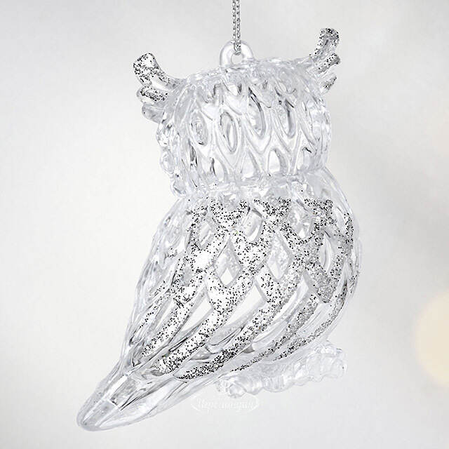 Елочная игрушка Сова 12 см, подвеска Forest Market