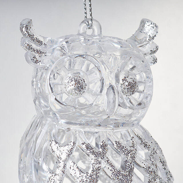 Елочная игрушка Сова 12 см, подвеска Forest Market