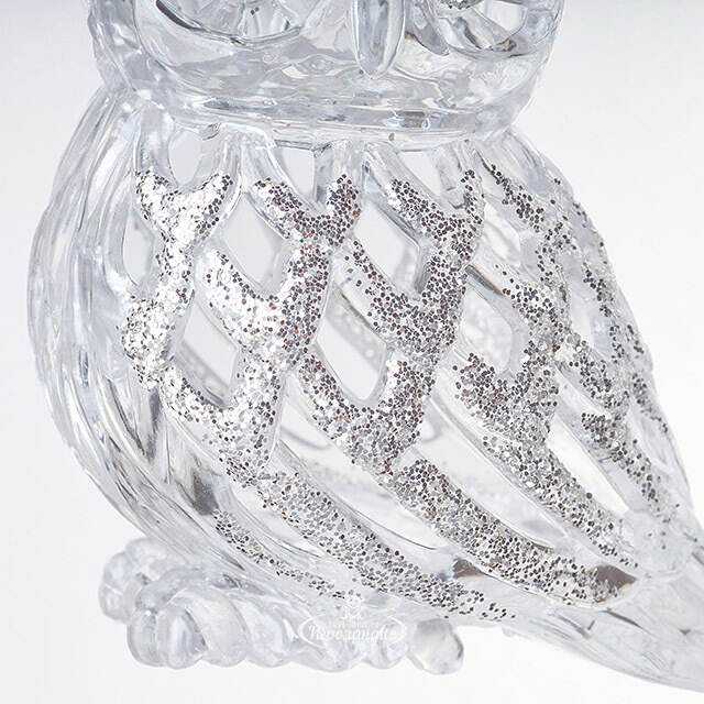 Елочная игрушка Сова 12 см, подвеска Forest Market