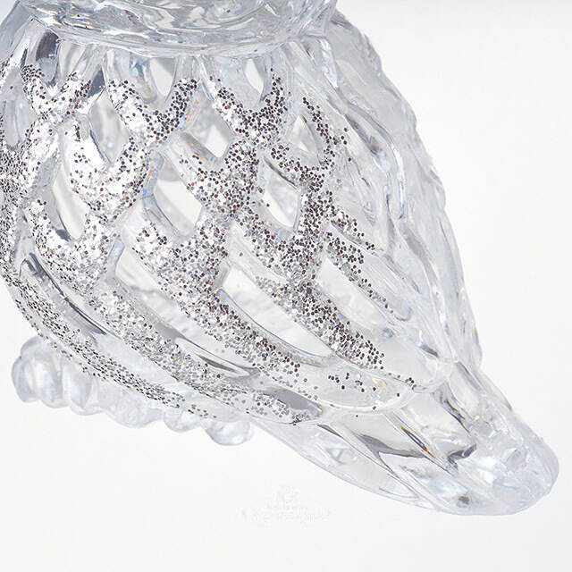 Елочная игрушка Сова 12 см, подвеска Forest Market