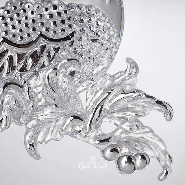 Елочная игрушка Птичка Голубка 10 см, подвеска Forest Market