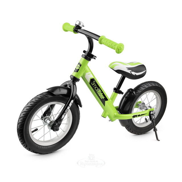 Беговел Small Rider Roadster 2 AIR, надувные колеса 12", зеленый Small Rider