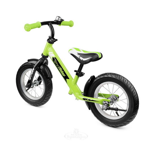 Беговел Small Rider Roadster 2 AIR, надувные колеса 12", зеленый Small Rider