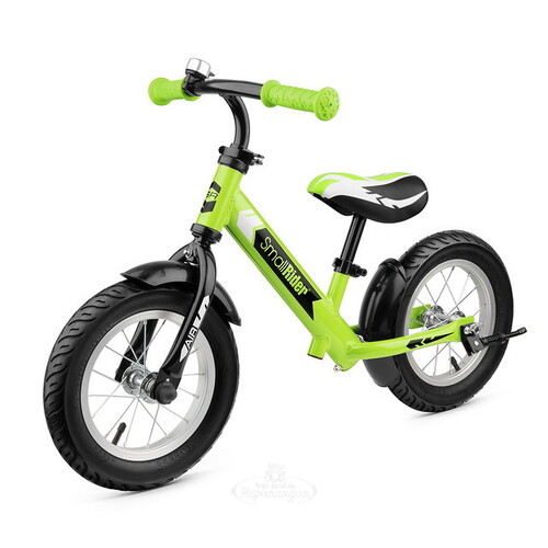 Беговел Small Rider Roadster 2 AIR, надувные колеса 12", зеленый Small Rider