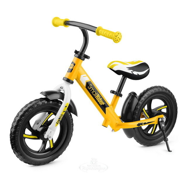 Беговел Small Rider Roadster 2 EVA, колеса 12", желтый Small Rider