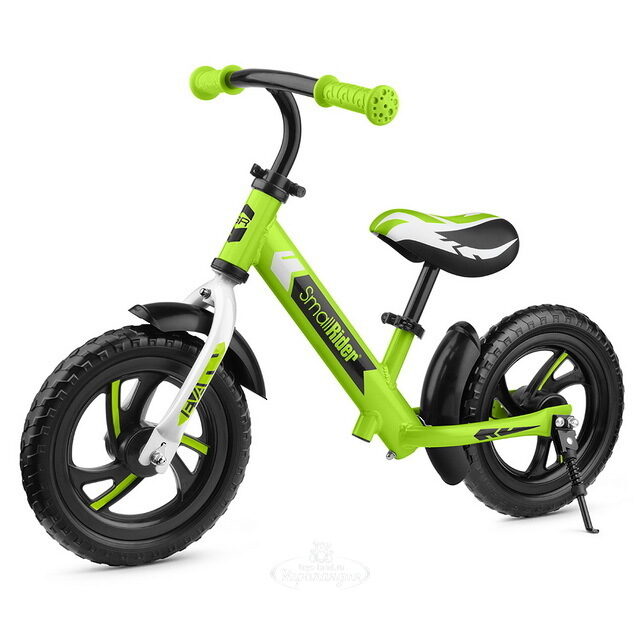 Беговел Small Rider Roadster 2 EVA, колеса 12", зеленый Small Rider