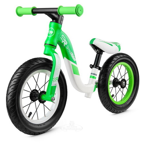 Элитный беговел Small Rider Prestige Pro, надувные колеса 12", зеленый Small Rider
