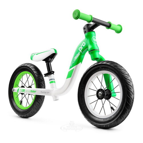 Элитный беговел Small Rider Prestige Pro, надувные колеса 12", зеленый Small Rider