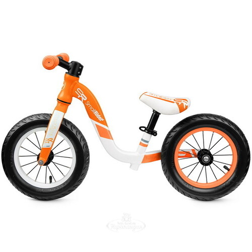 Элитный беговел Small Rider Prestige Pro, надувные колеса 12", оранжевый Small Rider