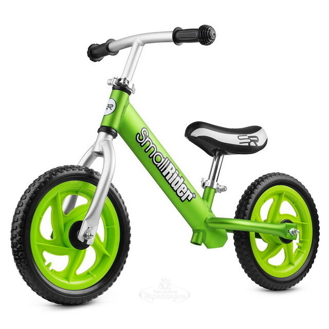 Беговел Small Rider Foot Racer 2 EVA, колеса 12", зеленый Small Rider