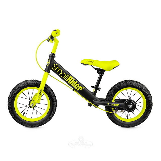 Беговел Small Rider Ranger 2 Neon, надувные колеса 12", ручной тормоз, лайм Small Rider