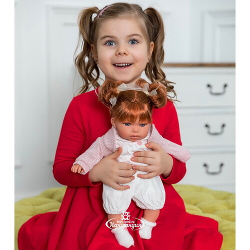 Кукла Тереза в розовом 37 см говорящая Antonio Juan Munecas