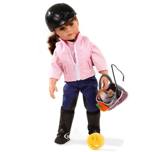 Кукла Ханна наездница 50 см с сменным комплектом одежды и аксессуарами Gotz