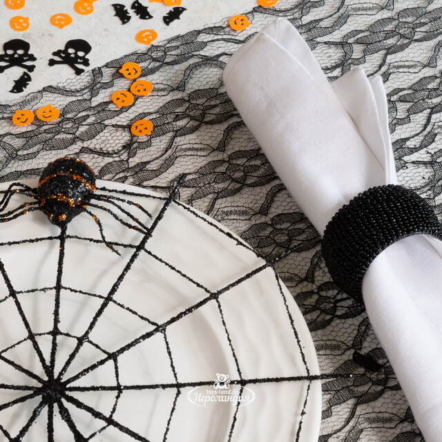 Кольца для салфеток Сан-Джулиано 4 шт, черные Koopman