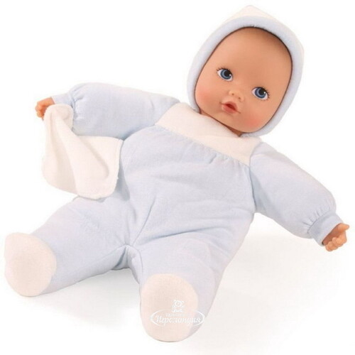 Кукла - пупс для малышей до года Baby Pure - Голубой слоник, 33 см Gotz