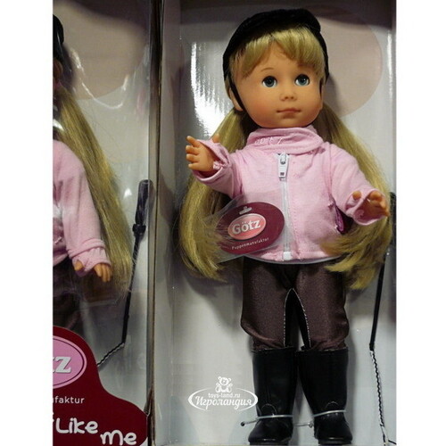 Кукла Миа наездница 27 см, закрывает глаза Gotz