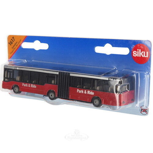 Автобус с гармошкой, 16 см, металл SIKU