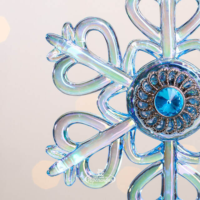 Елочная игрушка Снежинка Марсельеза 13 см Forest Market