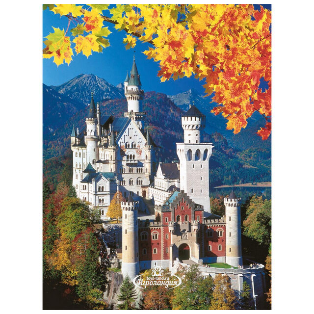 Пазл "Замок Нойшванштайн осенью", 1500 элементов, 60х84 см Ravensburger