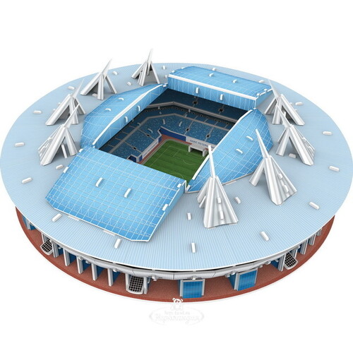 3D пазл Стадионы - Санкт-Петербург, 197 элементов, 31 см IQ Puzzle