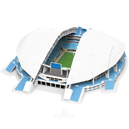 3D пазл Стадионы - Фишт Сочи, 107 элементов, 37 см IQ Puzzle