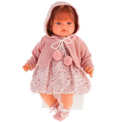 Кукла Изабелла в светло-розовом 42 см плачущая Antonio Juan Munecas
