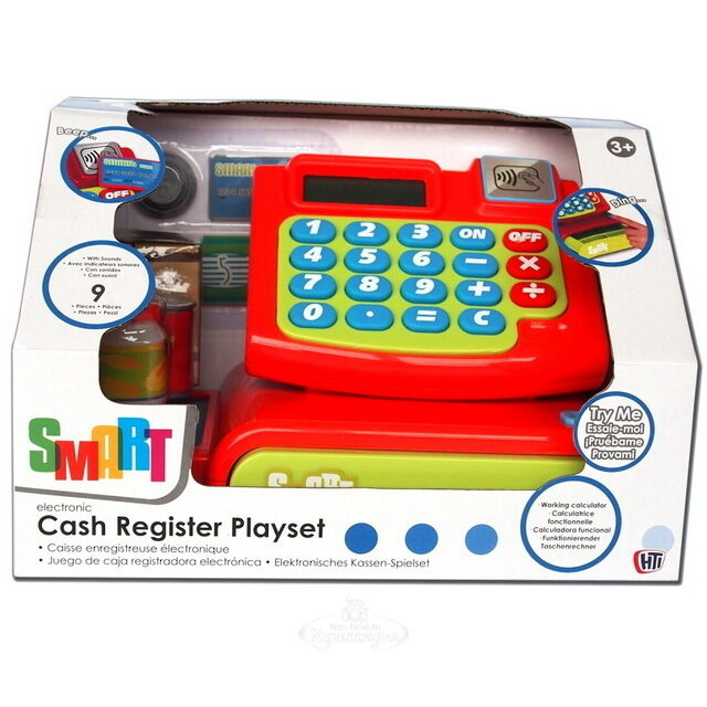 Детская касса с аксессуарами Smart (Смарт)