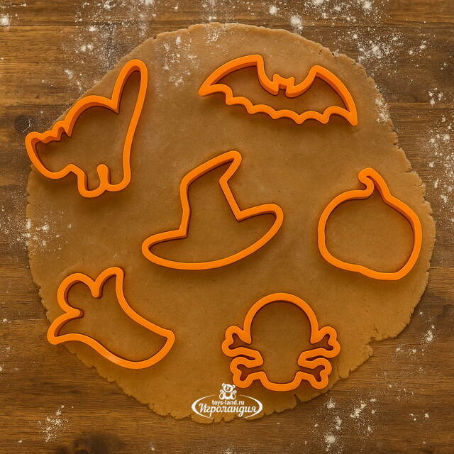 Набор форм для печенья Halloween - Magic Associate, 6 шт Koopman