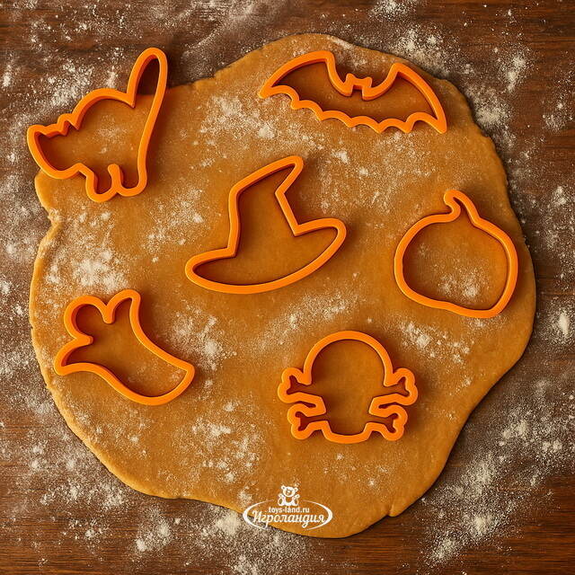 Набор форм для печенья Halloween - Magic Associate, 6 шт Koopman