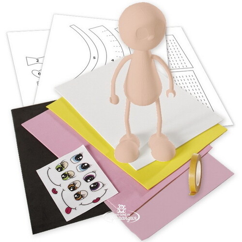 Набор для творчества Создай свою куклу Фофуча - Лиза, 30 см Educa