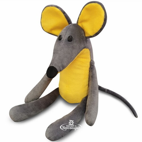 Мягкая игрушка Мышь Айседора - тёплые объятия 28 см Играмир