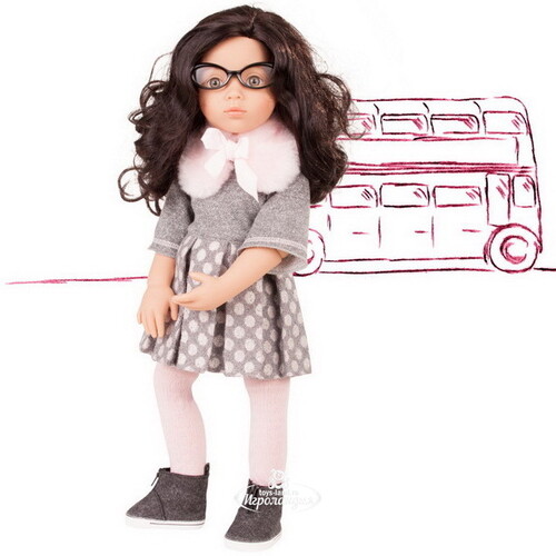 Кукла Луиза 50 см с шарнирными ручками и ножками Gotz