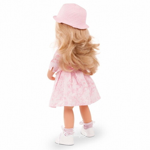 Кукла Gotz Эмма в розовом платье и шляпе 50 см Gotz
