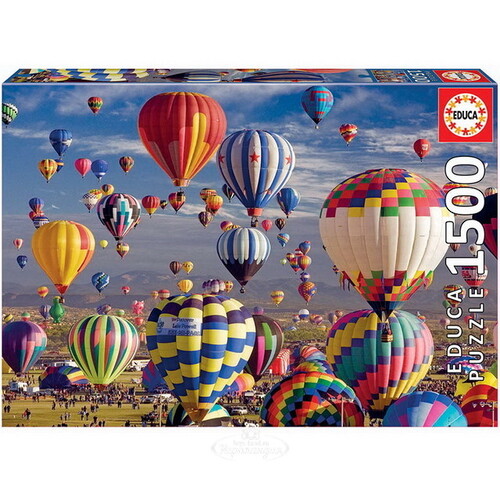 Пазл Воздушные шары, 1500 элементов Educa