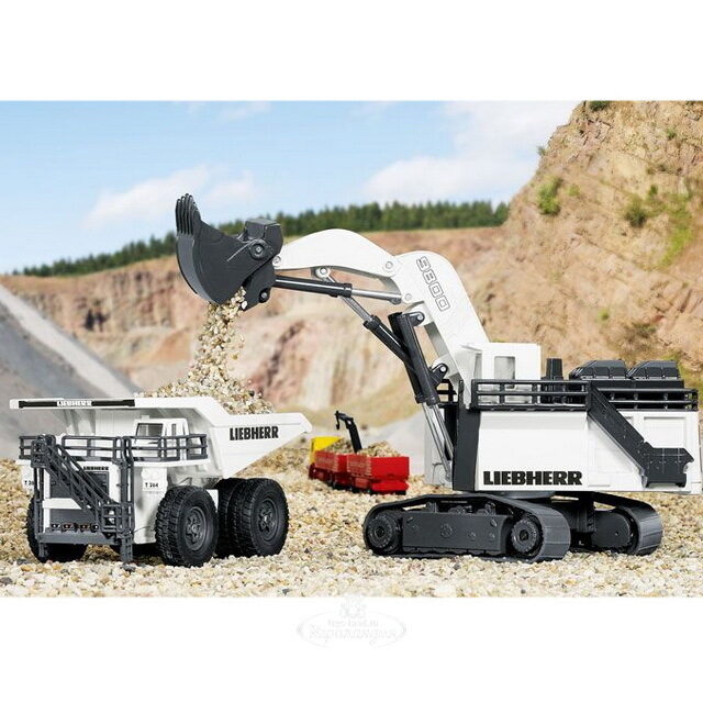 Горный экскаватор Liebherr R9800 1:87, 28 см SIKU