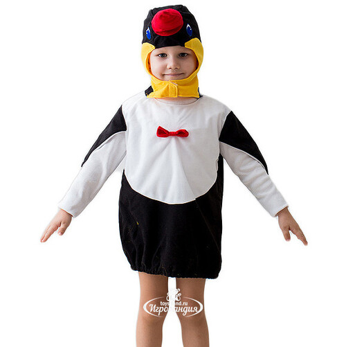 Карнавальный костюм Пингвин, рост 104-116 см Бока С