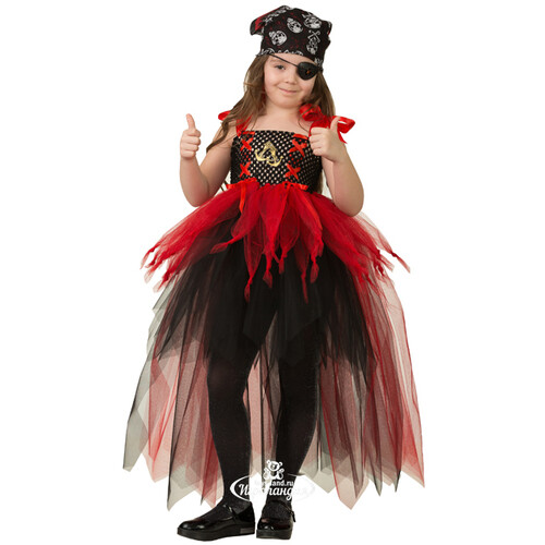 Карнавальный костюм Сделай сам - Пиратка, 98-128 рост Батик