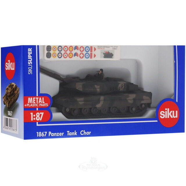 Танк Char Panzer 1:87, 11 см SIKU (Сику)